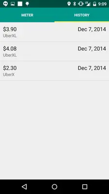 Meter for Uber android App screenshot 1